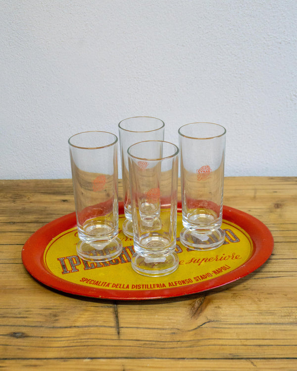 Quattro bicchieri Cynar