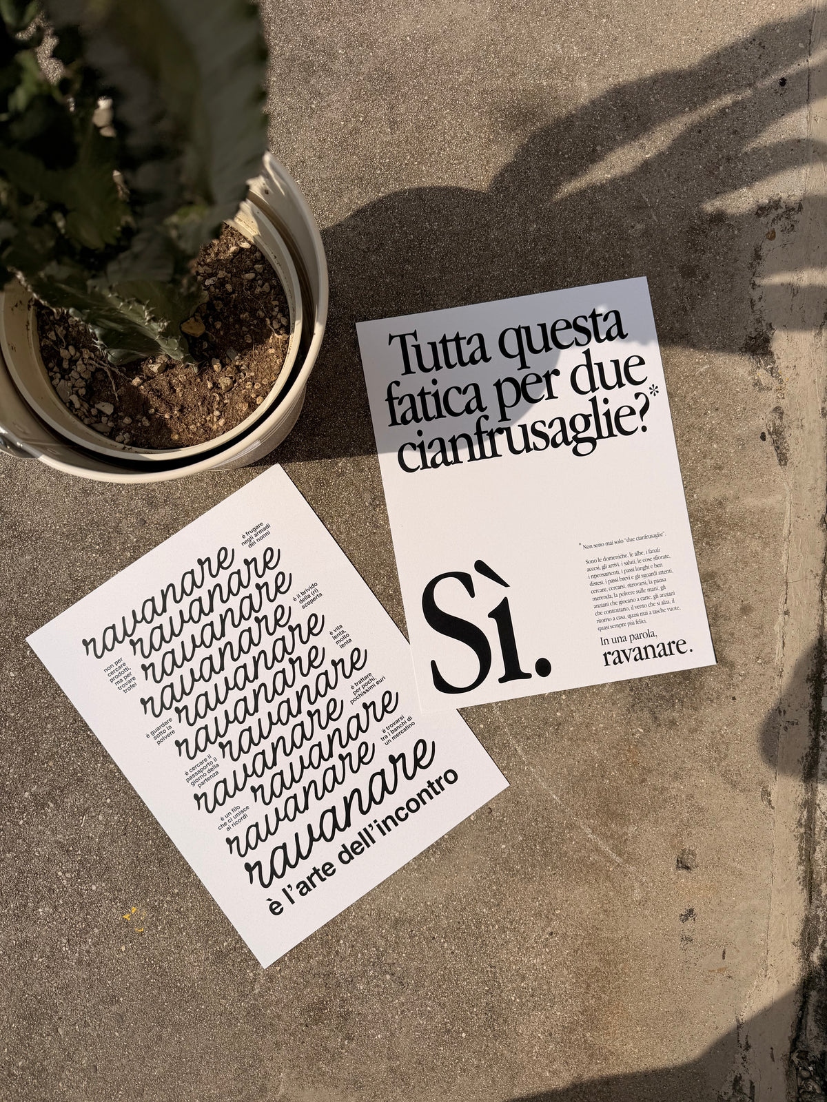 Coppia Posterini Ravanare