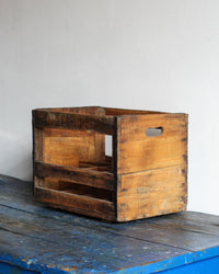Cassetta vintage Fonti San Carlo Spinone in legno – 1970
