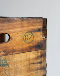 Cassetta vintage Fonti San Carlo Spinone in legno – 1970