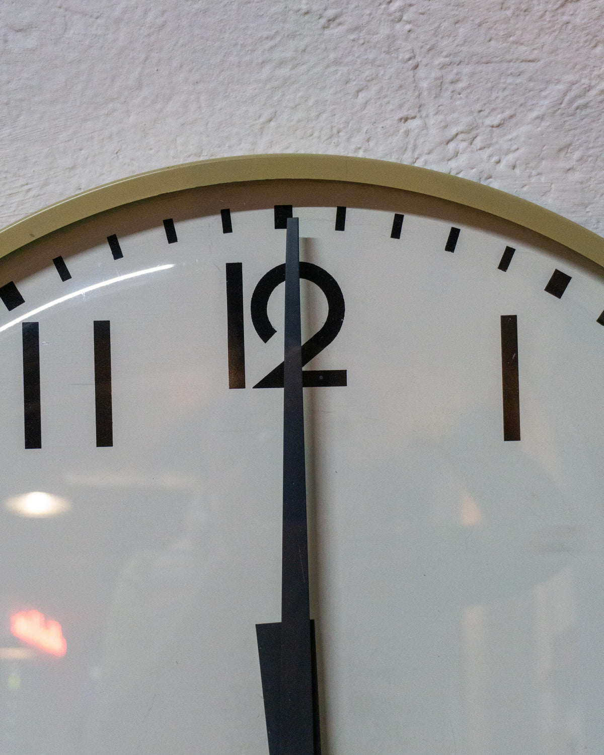 Orologio Industriale – Vetro Bombato 1970