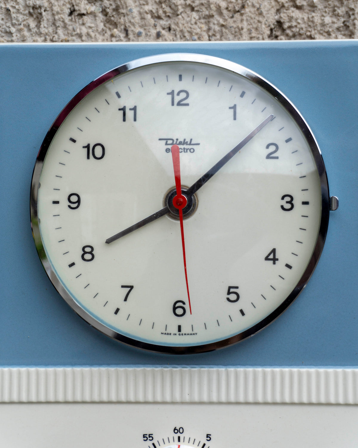 Orologio vintage Diehl in ceramica con timer integrato – 1960