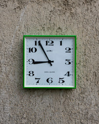 Orologio vintage Polis verde industriale – 1970/1980