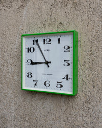 Orologio vintage Polis verde industriale – 1970/1980