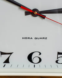 Orologio vintage Polis bianco industriale – 1970/1980