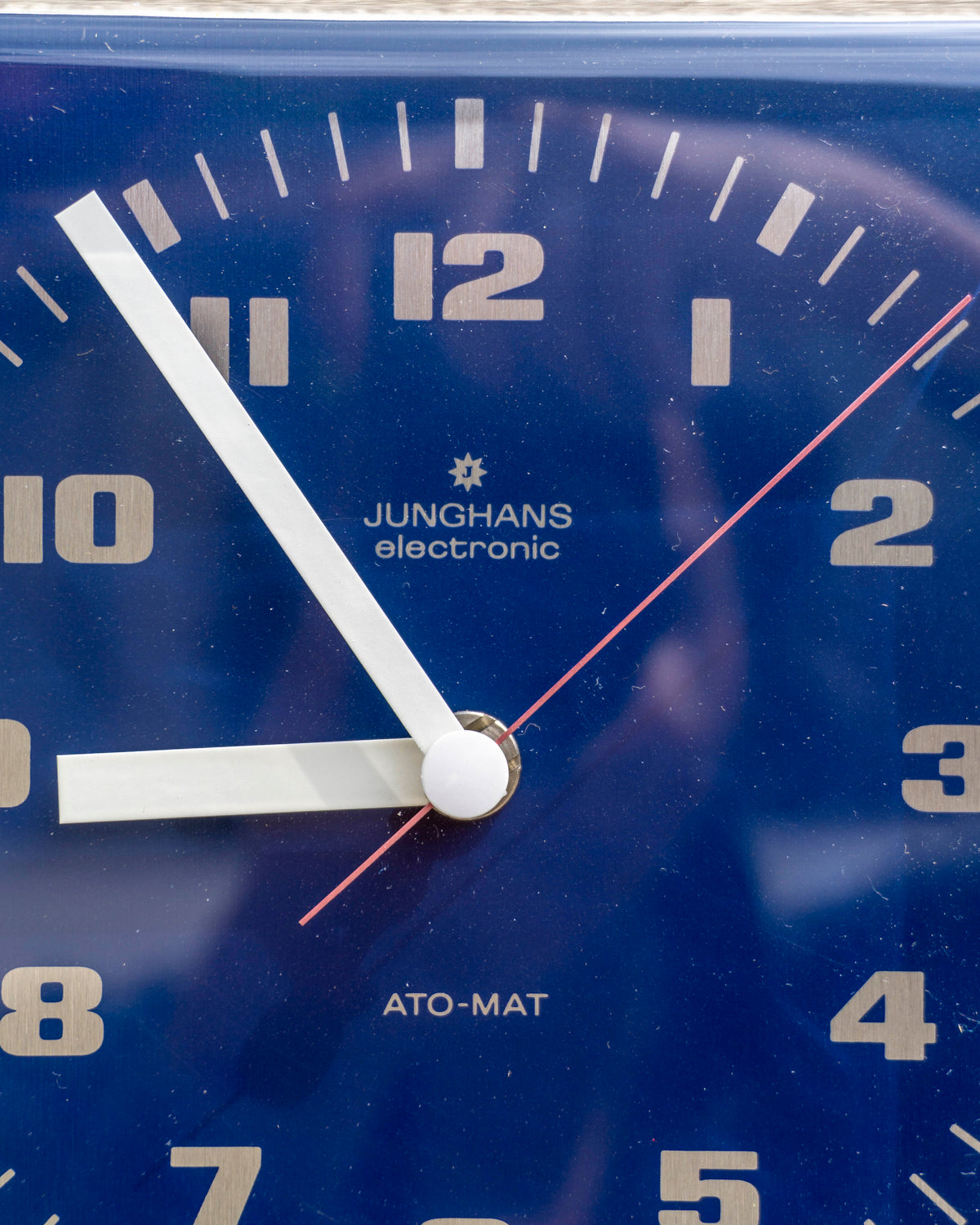 Orologio vintage Junghans Electronic  blu – 1980