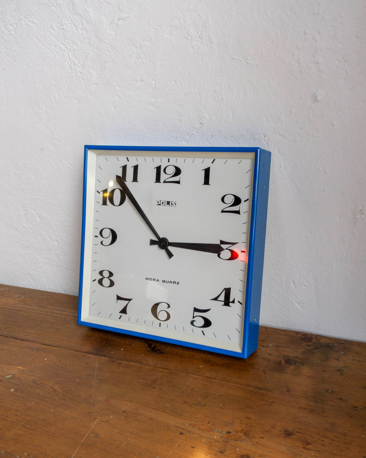 Orologio vintage Polis blu industriale – 1970/1980