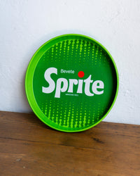 Vassoio vintage bevanda Sprite pubblicitario – 1980