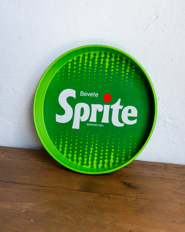 Vassoio vintage bevanda Sprite pubblicitario – 1980