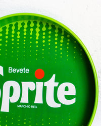 Vassoio vintage bevanda Sprite pubblicitario – 1980