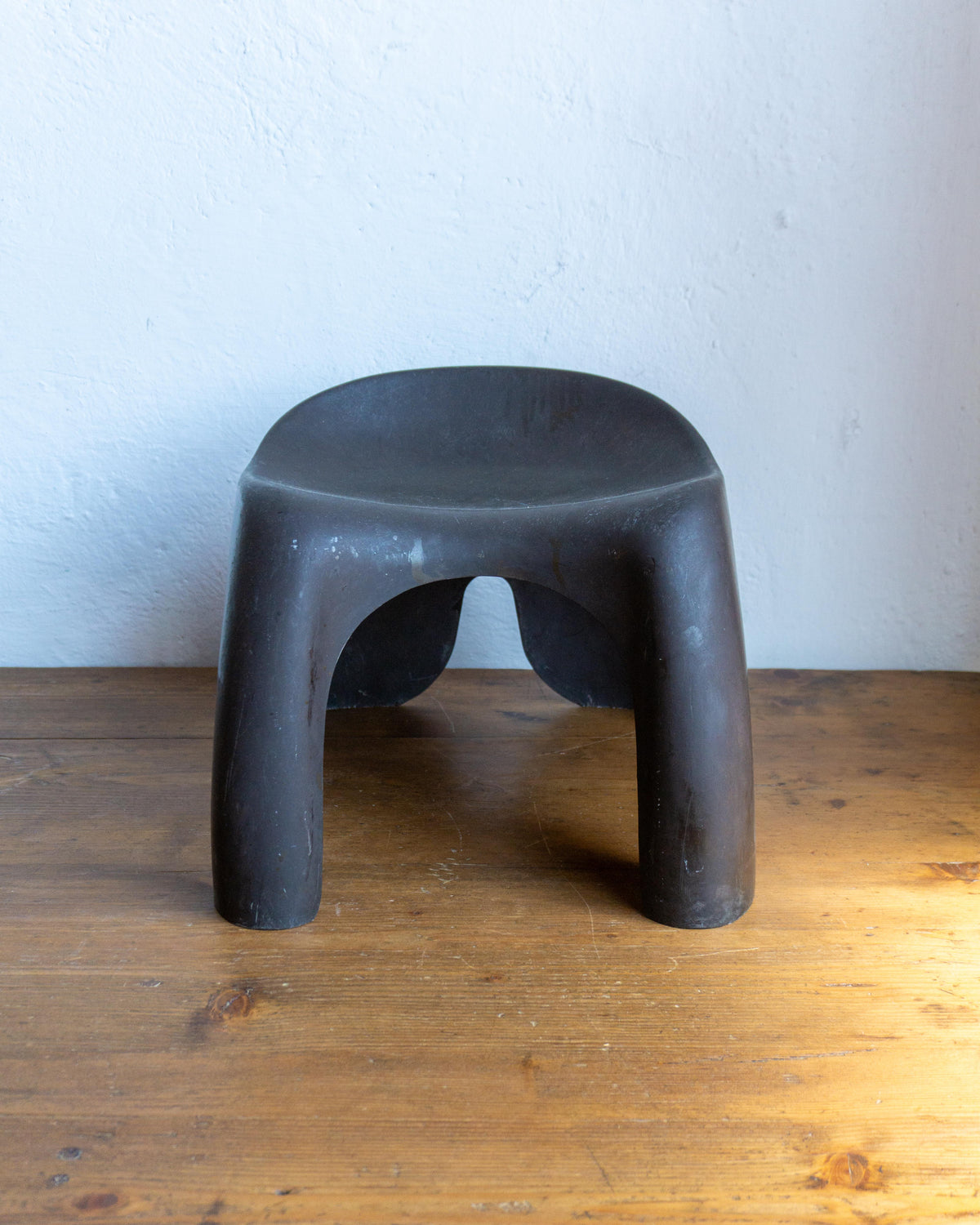 Coppia poltroncine vintage Efebino Stacy Dukes Artemide marroni – 1970