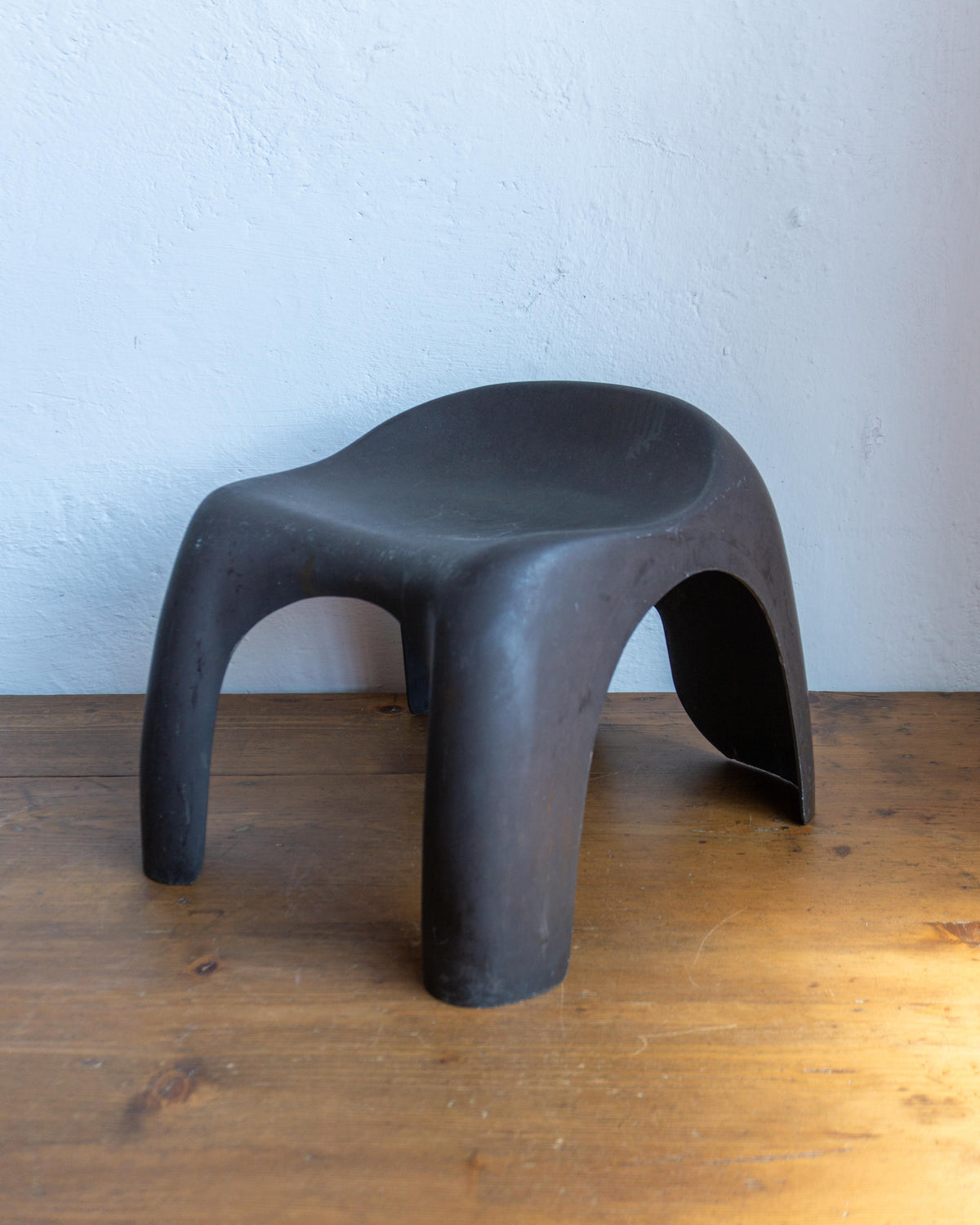 Coppia poltroncine vintage Efebino Stacy Dukes Artemide marroni – 1970