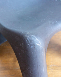 Coppia poltroncine vintage Efebino Stacy Dukes Artemide marroni – 1970