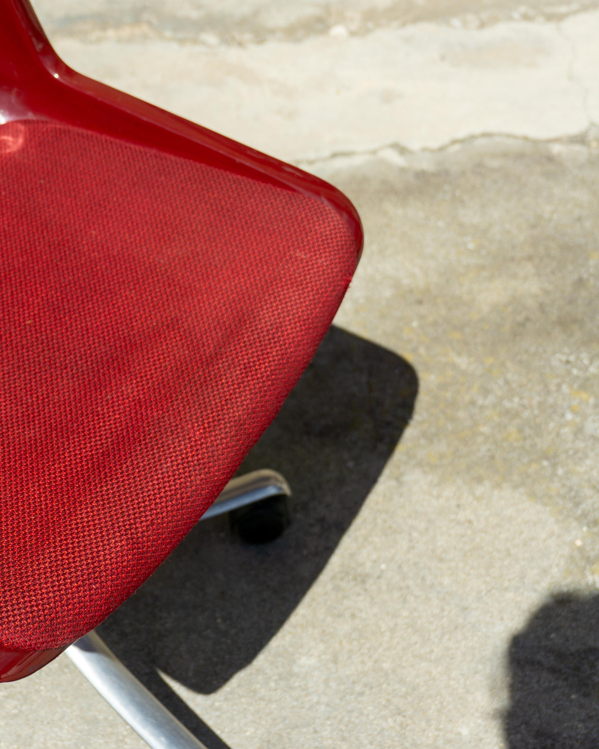 Sedia vintage Modus Tecno Osvaldo Borsani bordeaux – 1970