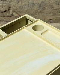 Carrello vintage Giovanni Pelis per Stile Neolt in ABS crema – 1960