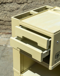Carrello vintage Giovanni Pelis per Stile Neolt in ABS crema – 1960