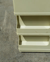 Carrello vintage Giovanni Pelis per Stile Neolt in ABS crema – 1960