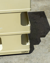 Carrello vintage Giovanni Pelis per Stile Neolt in ABS crema – 1960