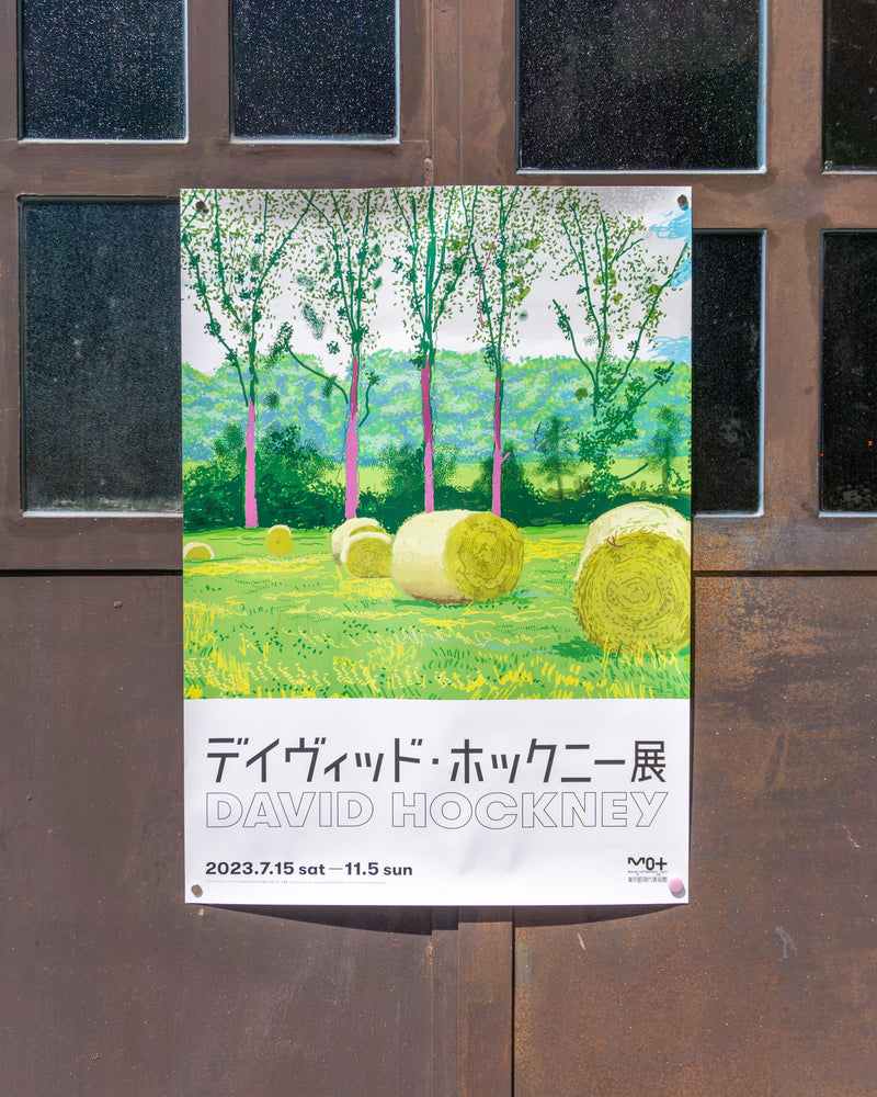 David Hockney – A Year in Normandie 2020–2021 – Manifesto originale mostra Tokyo 2023
