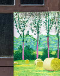 David Hockney – A Year in Normandie 2020–2021 – Manifesto originale mostra Tokyo 2023