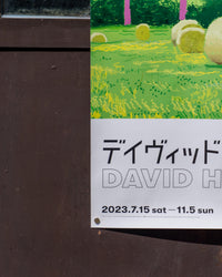 David Hockney – A Year in Normandie 2020–2021 – Manifesto originale mostra Tokyo 2023