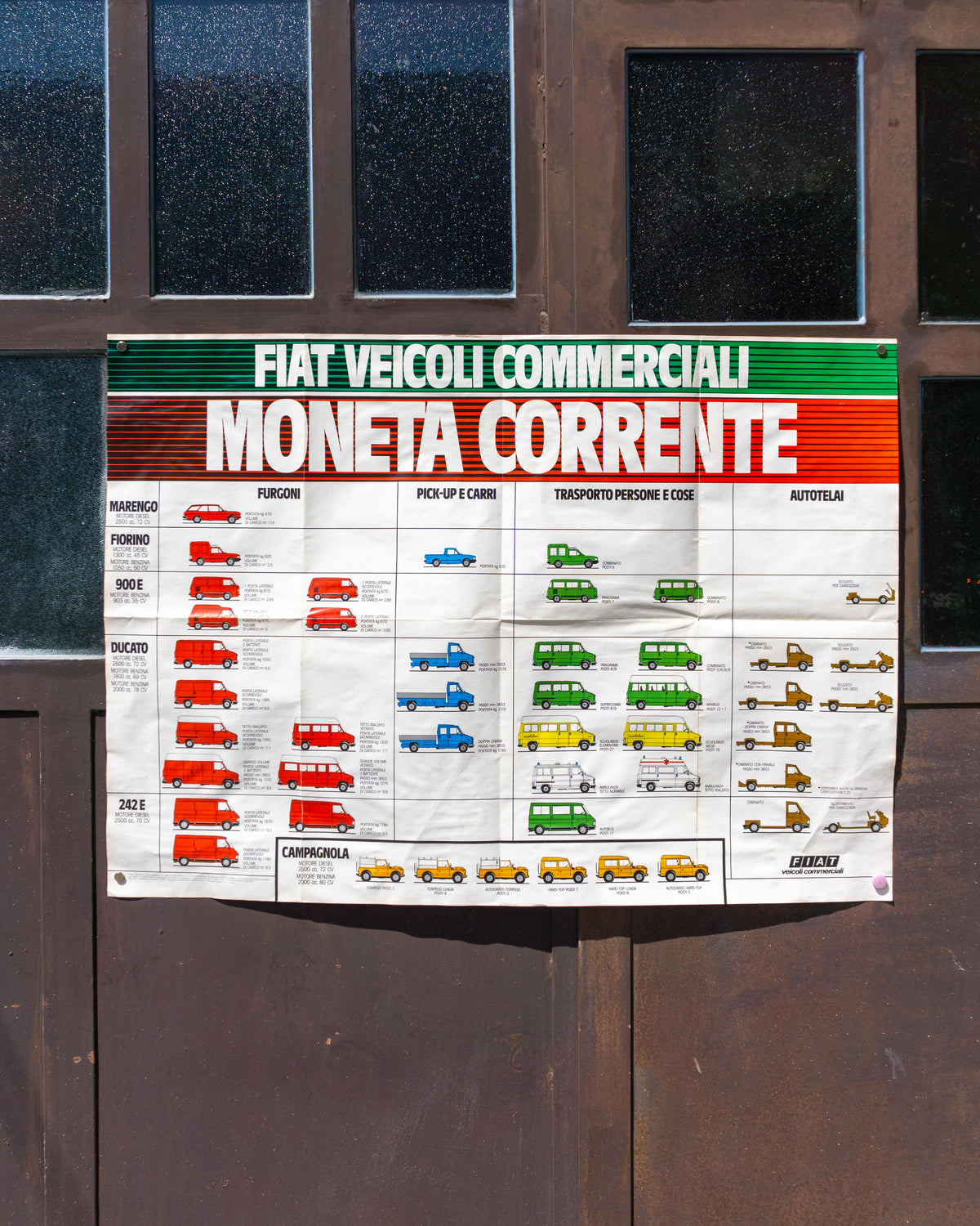 Manifesto pubblicitario - FIAT 1984