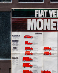 Manifesto pubblicitario - FIAT 1984
