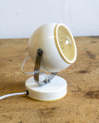 Lampada Space Age da Comodino – Bianca
