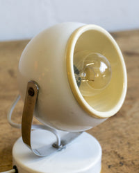 Lampada Space Age da Comodino – Bianca