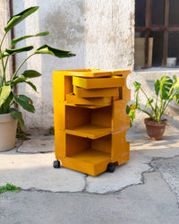 Carrello Boby Giallo – Design Joe Colombo per Bieffeplast