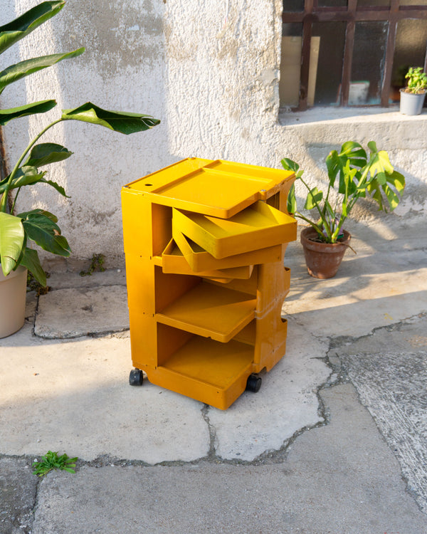 Carrello Boby Giallo – Design Joe Colombo per Bieffeplast