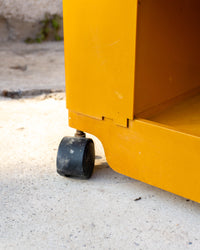 Carrello Boby Giallo – Design Joe Colombo per Bieffeplast
