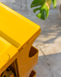 Carrello Boby Giallo – Design Joe Colombo per Bieffeplast