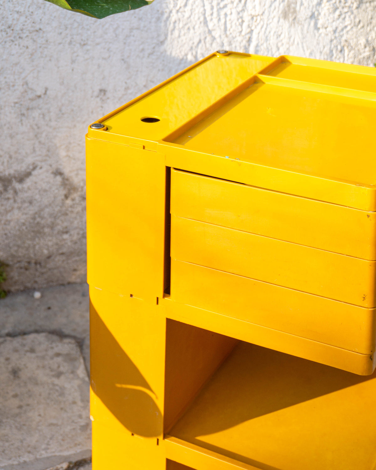 Carrello Boby Giallo – Design Joe Colombo per Bieffeplast