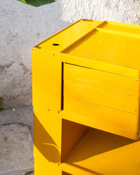 Carrello Boby Giallo – Design Joe Colombo per Bieffeplast