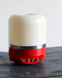 Radio Lampada Europhon rossa di Adriano Rampoldi – 1970