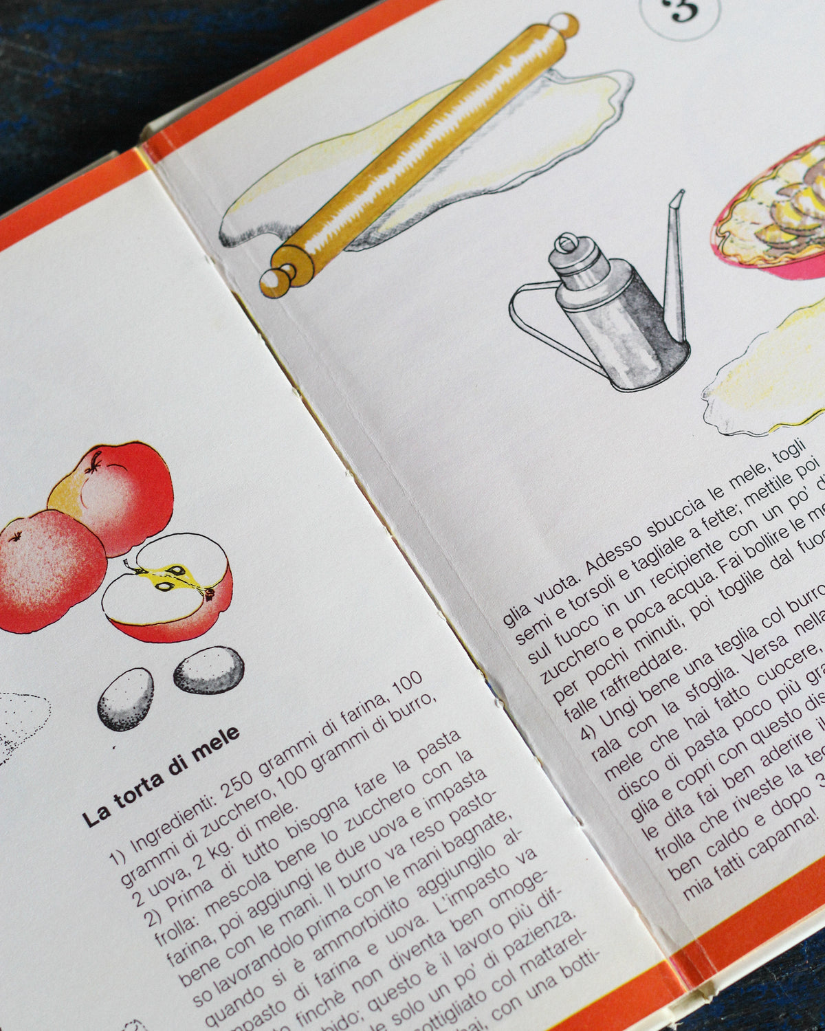 Libro vintage La mela – Editrice Piccoli