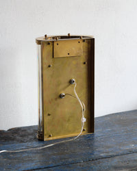 Coppia applique Art Déco in ottone e vetro – 1930/1940