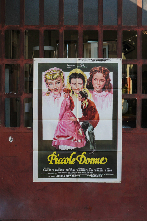 Manifesto cinema originale “Piccole donne” – Vintage