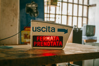 Insegna Bifacciale Tram