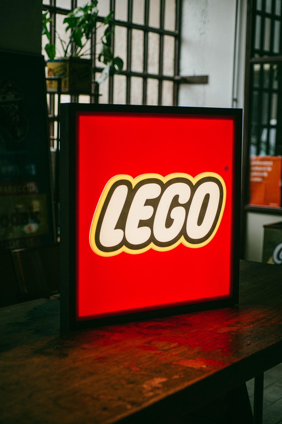 Insegna Luminosa LEGO – 60x60cm