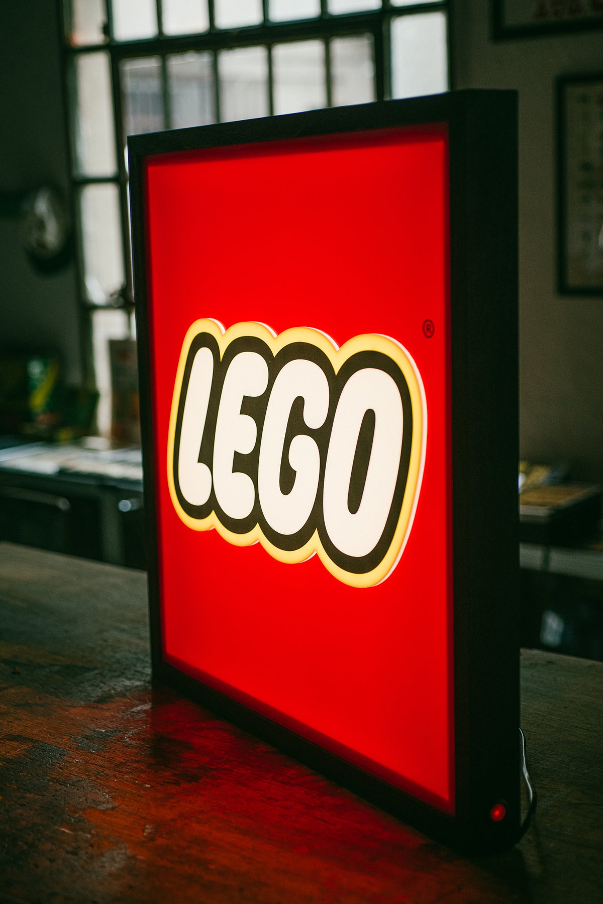 Insegna Luminosa LEGO – 60x60cm