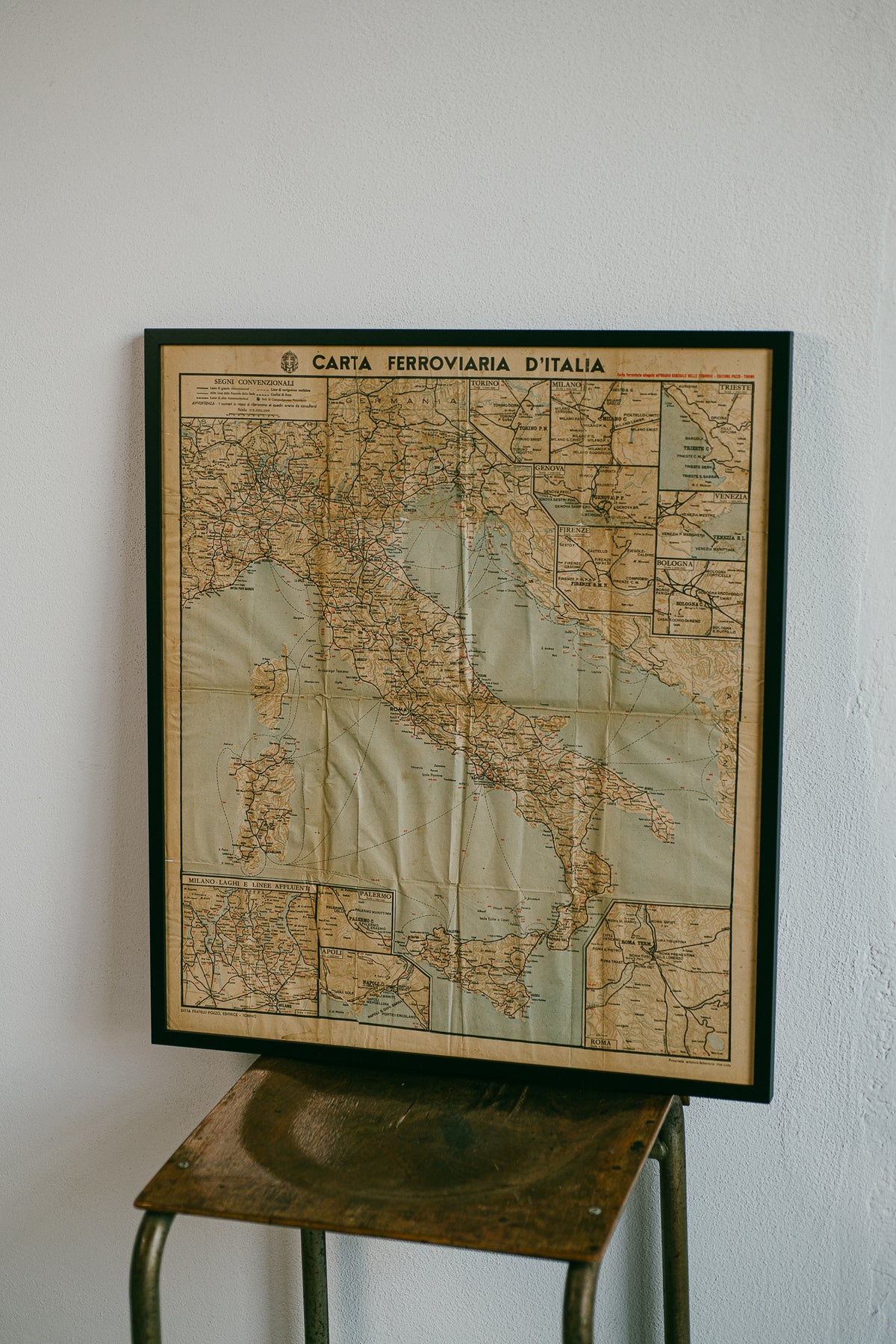 Mappa ferroviaria d’Italia