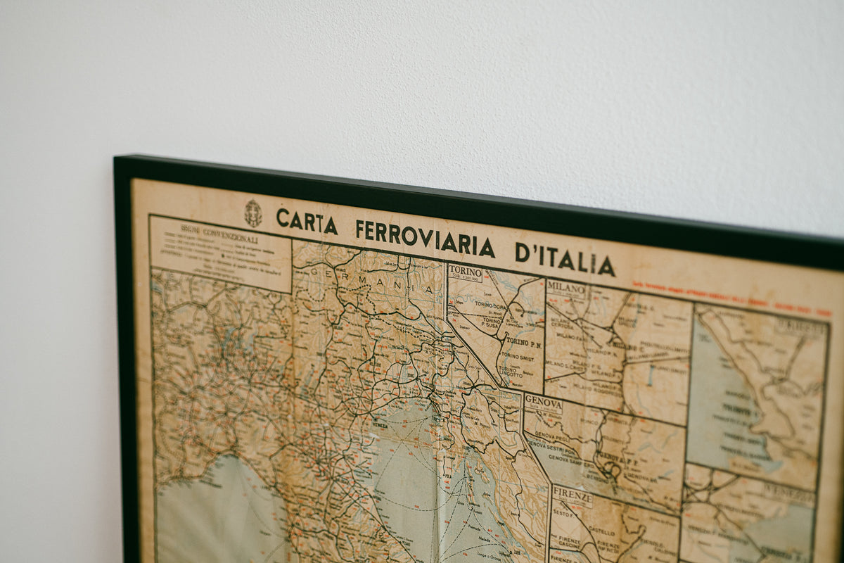 Mappa ferroviaria d’Italia