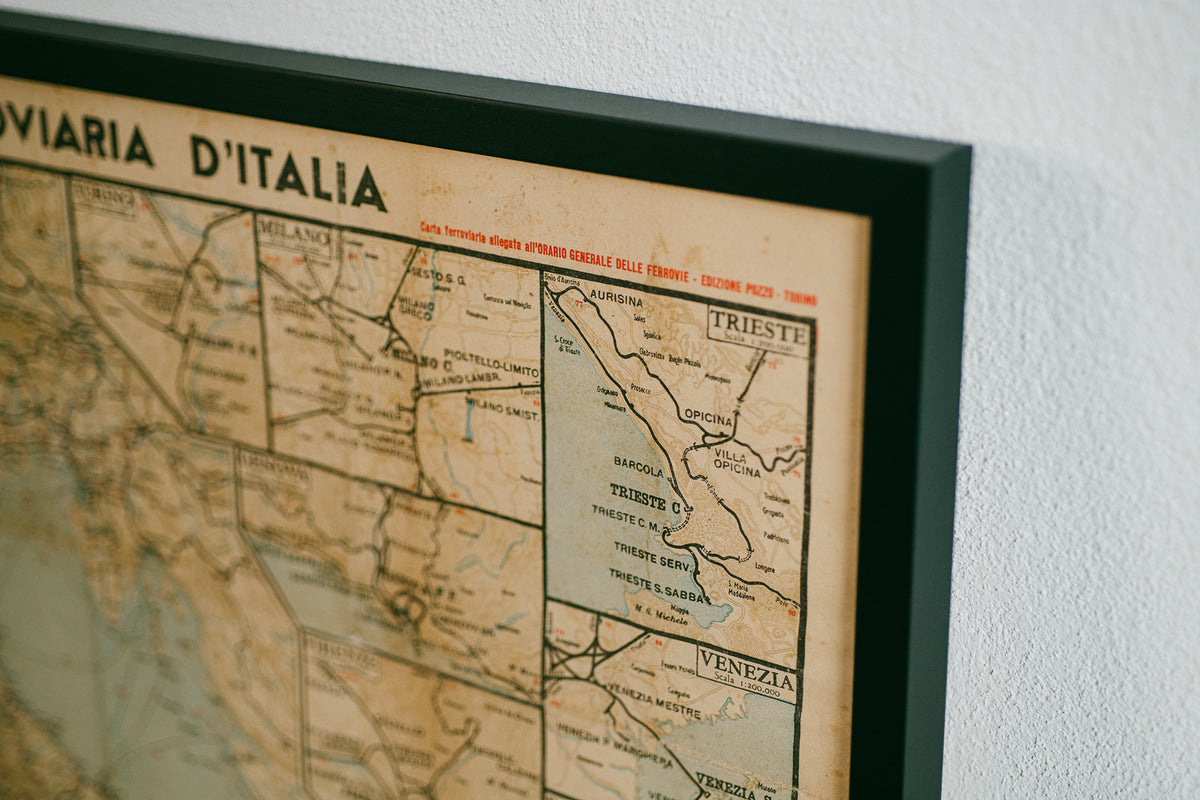 Mappa ferroviaria d’Italia