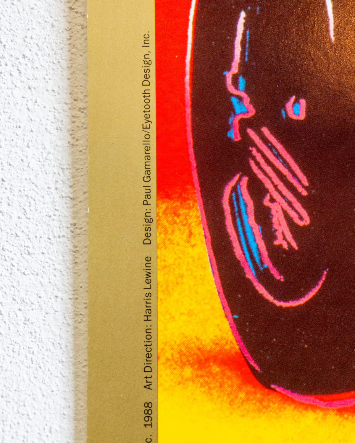 Manifesto Mostra Andy Warhol Cars - Guggenheim New York 1988