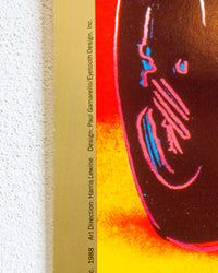 Manifesto Mostra Andy Warhol Cars - Guggenheim New York 1988