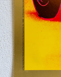 Manifesto Mostra Andy Warhol Cars - Guggenheim New York 1988