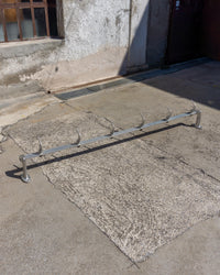 Appendiabiti da macellaio vintage in alluminio – 1950