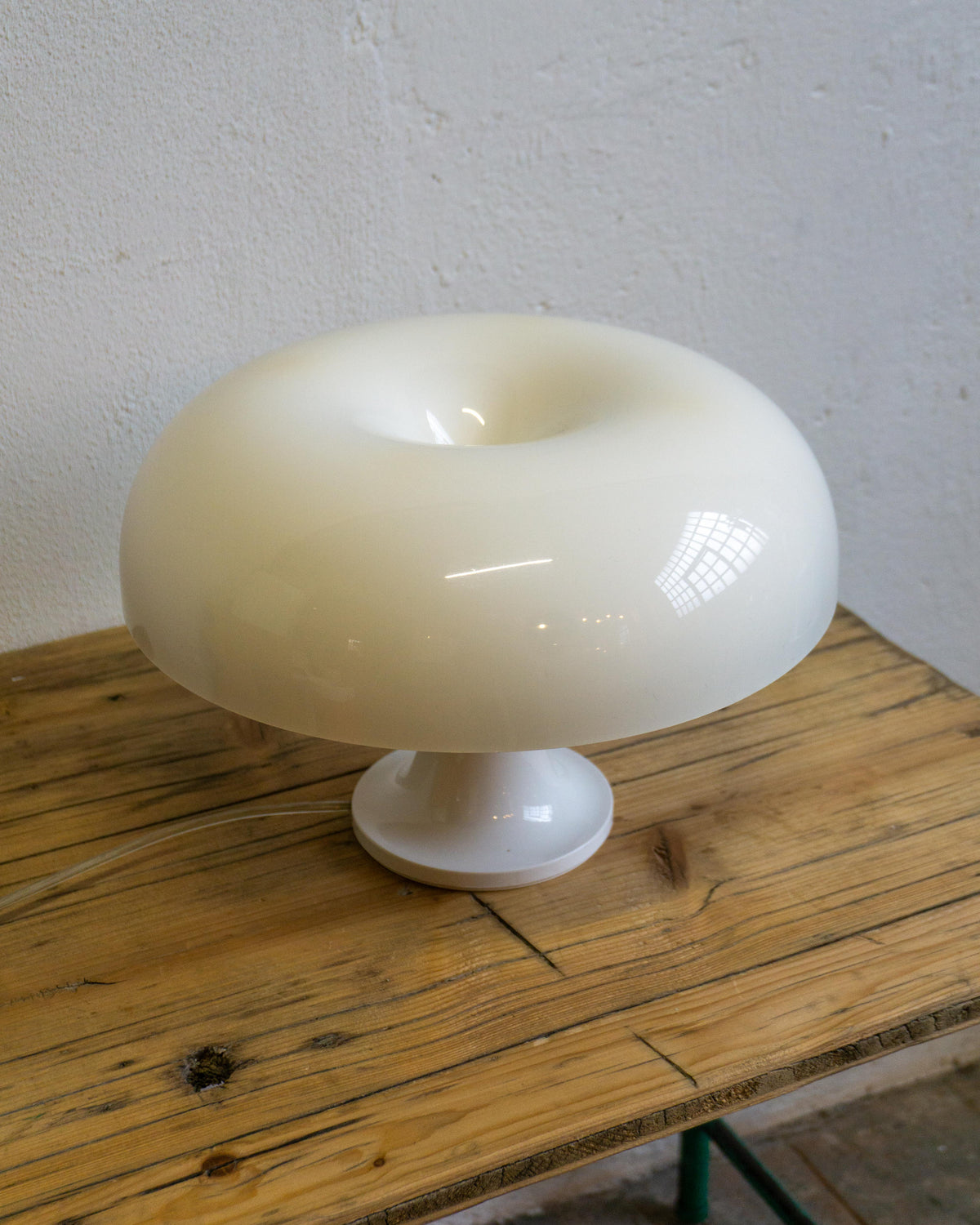 Lampada Nessino Artemide bianca – anni ’80
